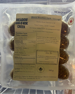 Bison Sausage
