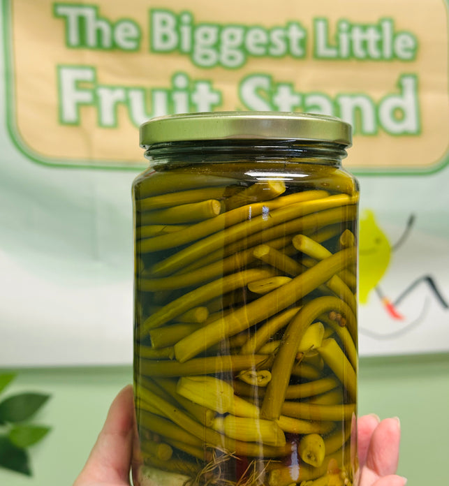 Pickled BC scapes