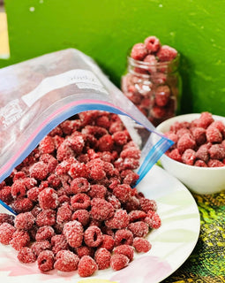 Frozen raspberries (BC)