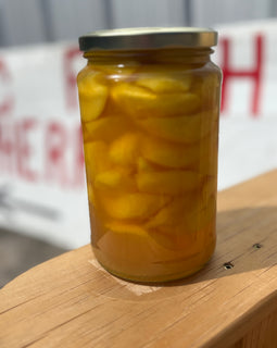 Canned peaches