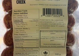 Beef Sausage/Burgers