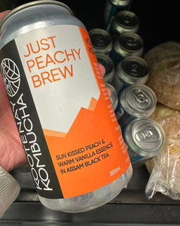 Kootenay Kombucha Just Peachy Brew