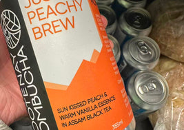 Kootenay Kombucha Just Peachy Brew