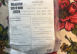 Ground Lamb (454gr)